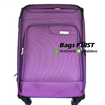 กระเป๋าเดินทางผ้า รหัส 7150 ขนาด 24 นิ้ว