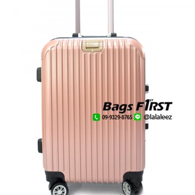 กระเป๋าเดินทาง ขอบอลูมิเนียม รหัส R02 ขนาด 24 นิ้ว